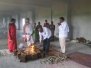 Saraswathi pooja in the school premises