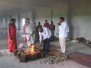 Saraswathi pooja in the school premises